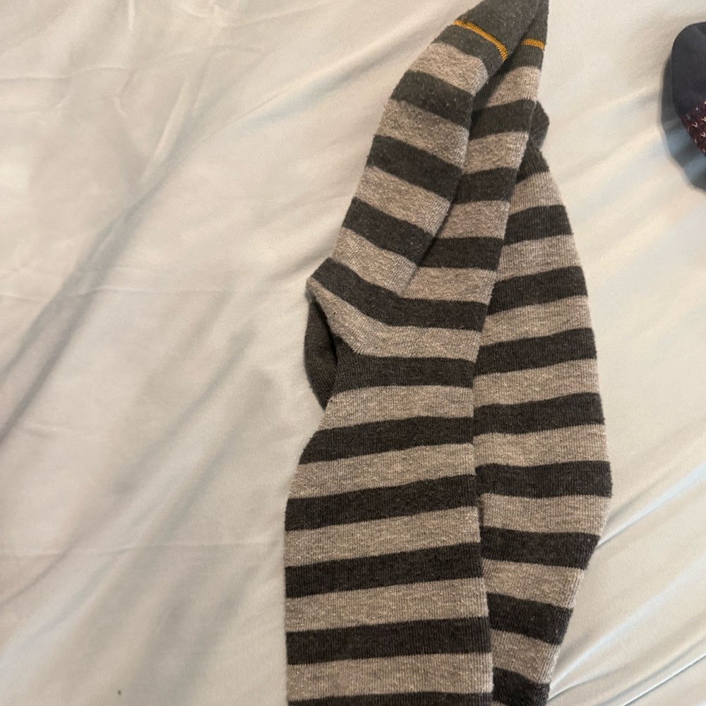 Grey dress socks